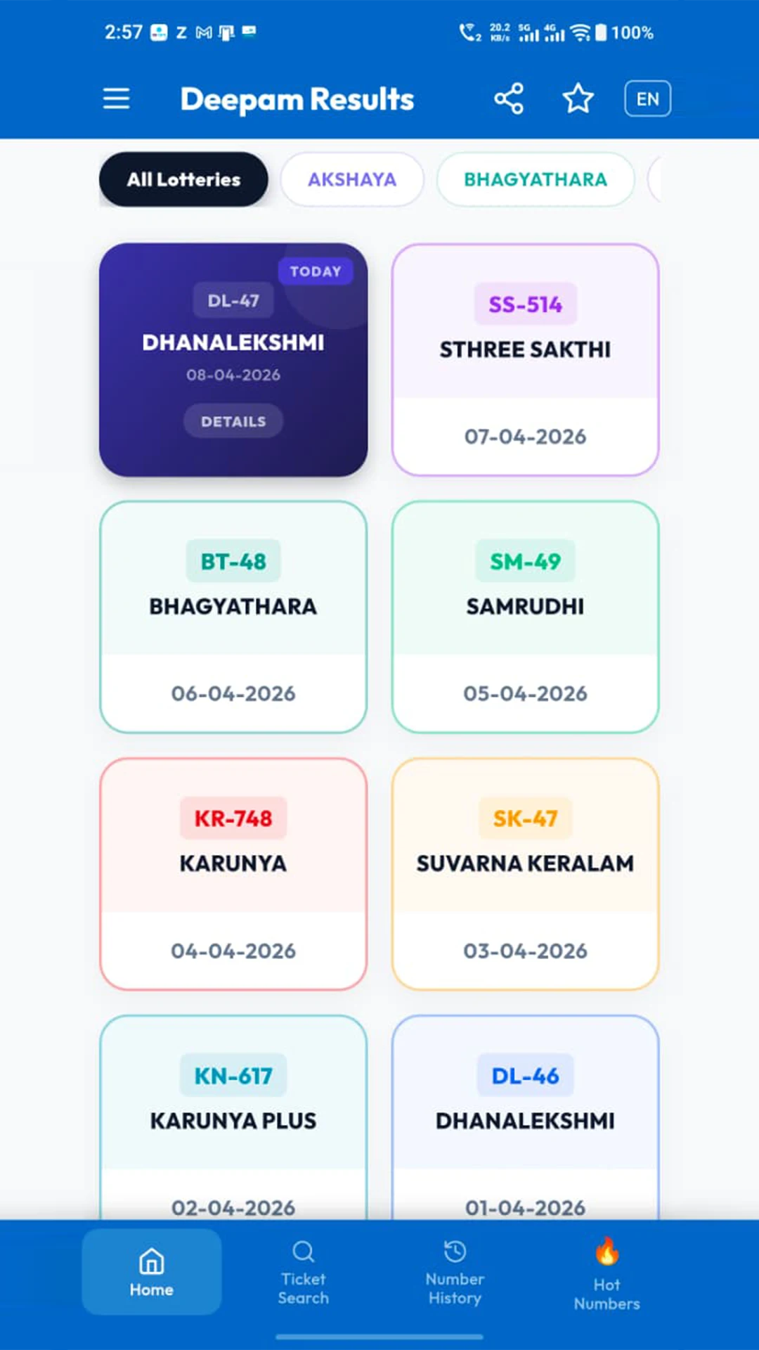 Deepam - Kerala Lottery Result screenshot